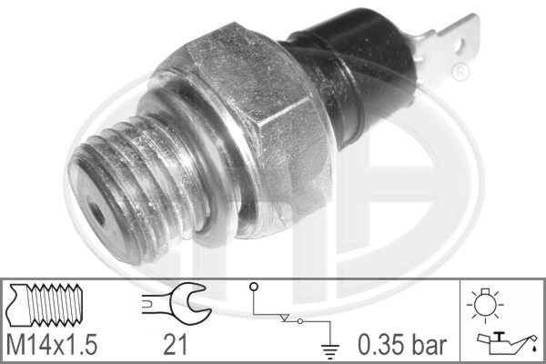 Sensor de pressão de óleo Renault 18 134