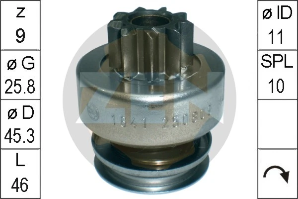 1006209796879 Bosch Привод стартера