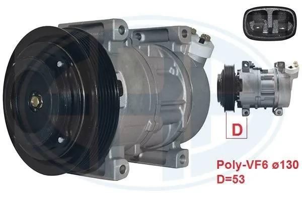 Compressor de aparelho de ar condicionado Alfa Romeo 147 937