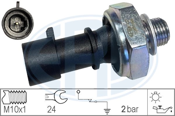 Sensor de pressão de óleo Opel Meriva