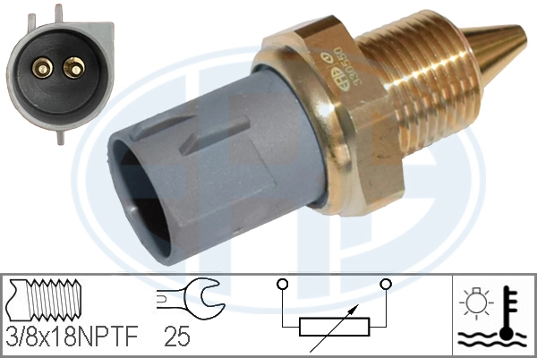 Sensor de temperatura do fluido de esfriamento Mazda 626 3 GD