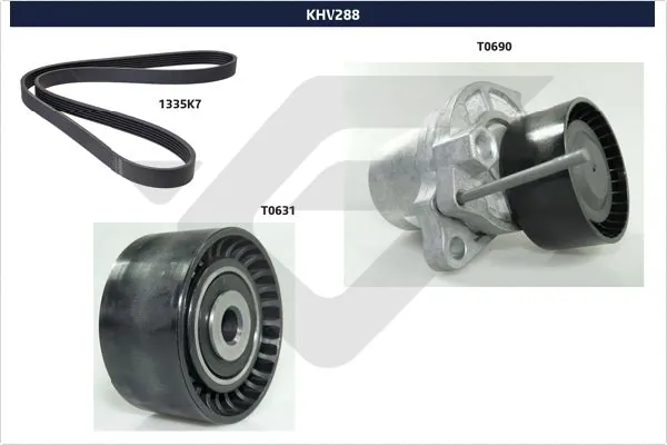 Ремень агрегатов приводной, комплект Opel 95517902 цена, от 87.07 USD