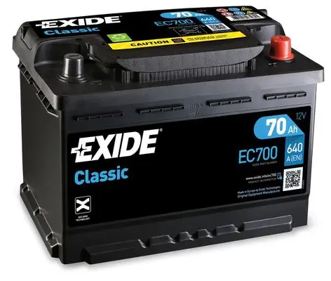 EC700 EXIDE Batería original y equivalente