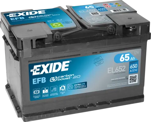 EL652 EXIDE Batería original y equivalente