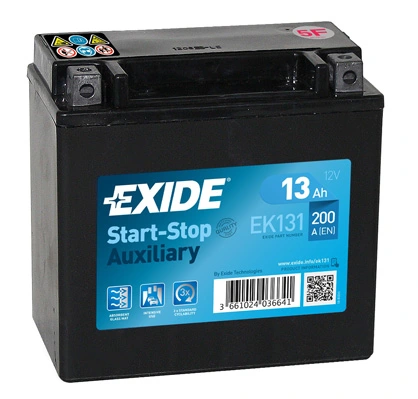 EK131 EXIDE Batería original y equivalente