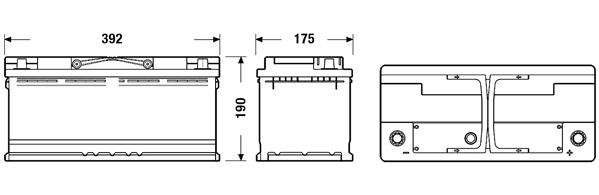 EB1100 Exide Аккумуляторная батарея