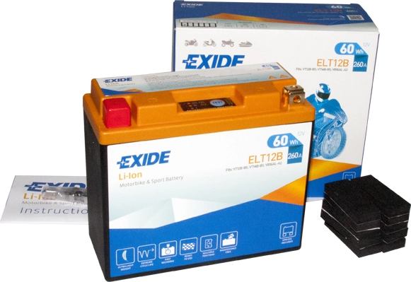 ELT12B Exide Аккумуляторная батарея