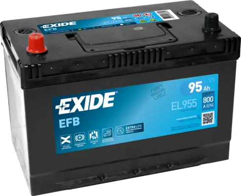 EL955 EXIDE Batería original y equivalente