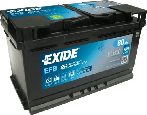 EL800 EXIDE Batería original y equivalente