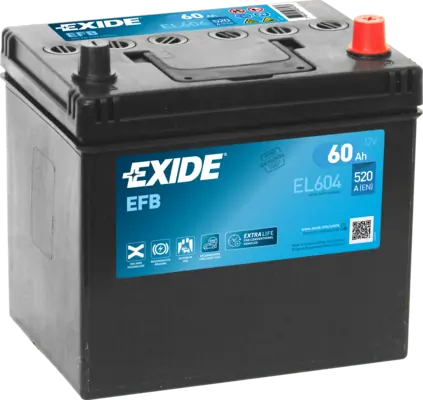 EL604 EXIDE Batería original y equivalente