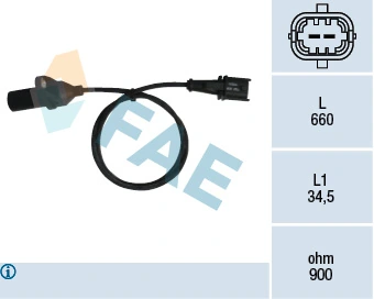 Датчик коленвала 81349 NGK
