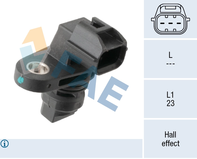 Sensor de posição da árvore distribuidora Mazda 2 III DL, DJ