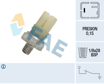 Sensor de pressão de óleo Nissan Patrol Y61