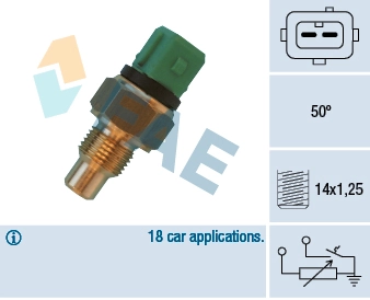 Купить 9625202480 Renault (RVI) Термодатчик охлаждающей жидкости