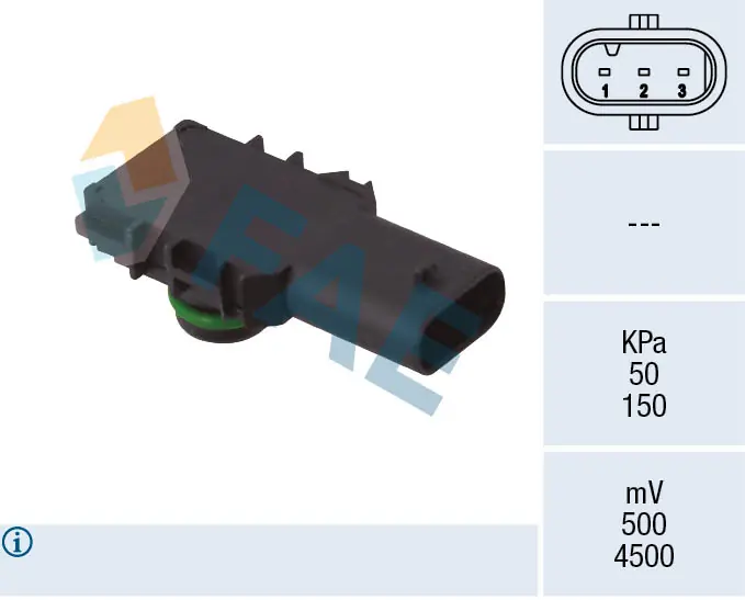 Датчик давления трубки вторичного воздуха на Volkswagen Passat CC B7 358