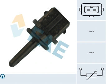 Sensor de temperatura da mistura de ar Fiat Bravo 1 182