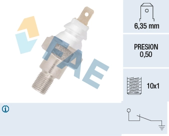Купить PRC6387G Britpart Датчик давления масла