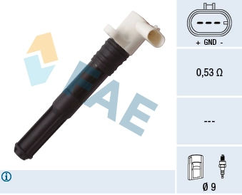 Катушка зажигания FAE 80266