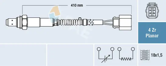 Датчик кислорода на Honda Accord V CC7