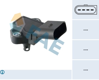 Sensor de temperatura da mistura de ar Skoda Fabia 2 5J2, 542, 572, 582