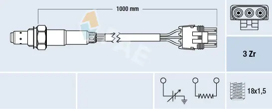 Купить Лямбда зонд Опель Фронтера A 5MWL4