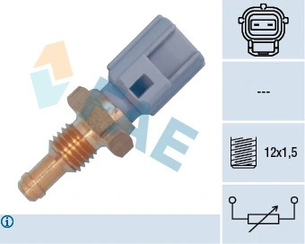 Sensor de temperatura del refrigerante 33735 FAE
