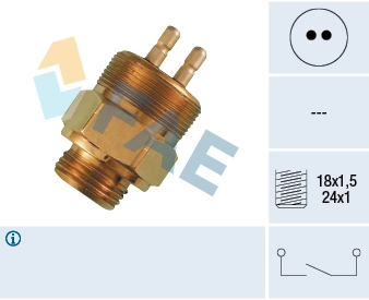 Sensor de ativação das luzes de marcha à ré Mercedes Bus 207-310 602