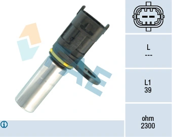 Sensor de posição (de revoluções) de cambota Opel Astra L69