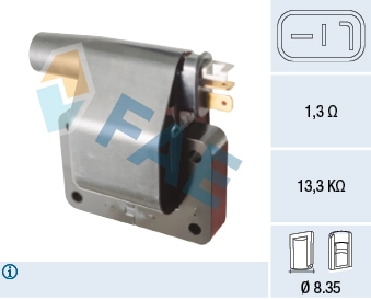 Bobina de ignição Mazda 626 3 GV