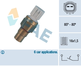 Датчик температуры радиатора Hyundai Accent I седан (1994 - 2001) цена, от 7.22 USD