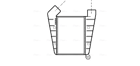 Интеркулер 1302407 General Motors