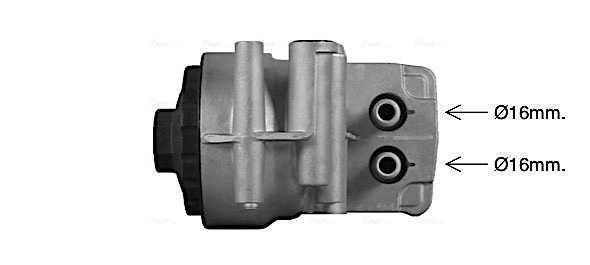 Радиатор масляный (холодильник), под фильтром AVA FD3623H цена, от 45.66 USD