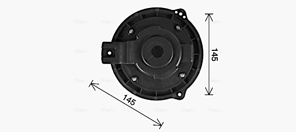 Motor de ventilador de forno (de aquecedor de salão) Chevrolet Captiva 1 C100