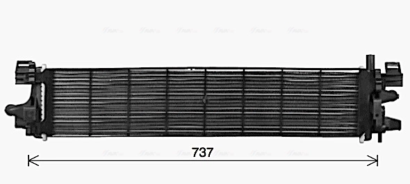 FD2663 AVA Радиатор основной