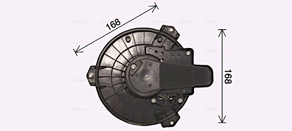 Motor de ventilador de forno (de aquecedor de salão) Toyota Camry 6 V40