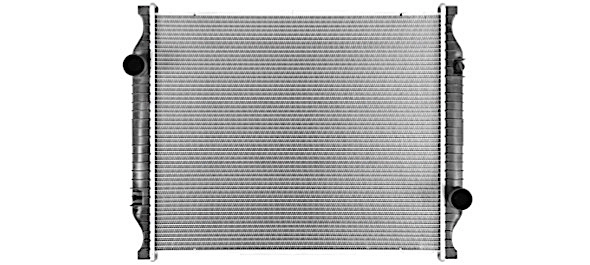 Радиатор охлаждения двигателя AVA RE2106N цена, от 438.70 USD