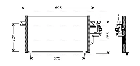 Конденсатор кондиционера OSC 4837 цена, от 88.39 USD