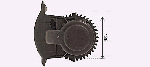 VN8411 AVA Электромотор печки