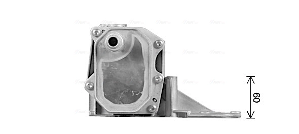 Масляный радиатор АКПП AVA FD3669H цена, от 50.45 USD