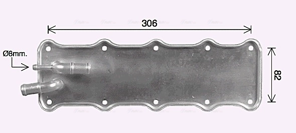 Radiador de intercooler Audi A5 F53, F5P