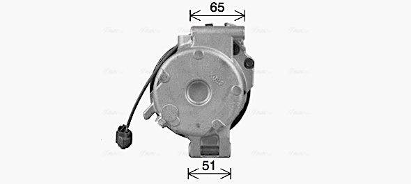 Насос кондиционера Denso 4711538