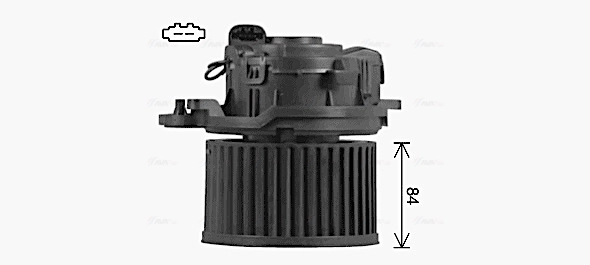 Мотор вентилятора печки (отопителя салона) AVA RT8671 цена, от 74.14 USD