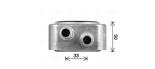 Радиатор масляный (холодильник), под фильтром AVA RT3678 цена, от 30.05 USD