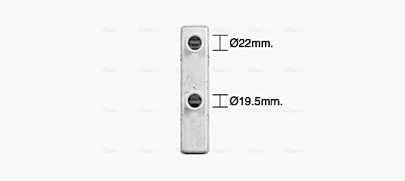 HD6329 AVA Радиатор отопителя салона
