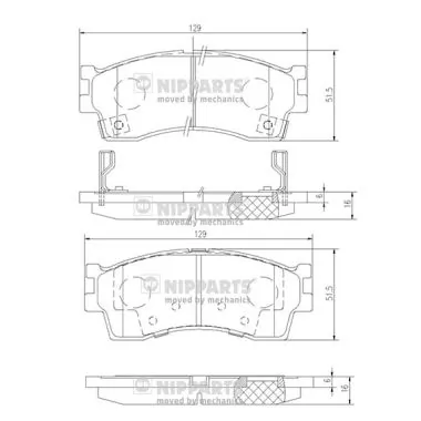 Купить CK1303AUTOX Auto-x Колодки тормозные