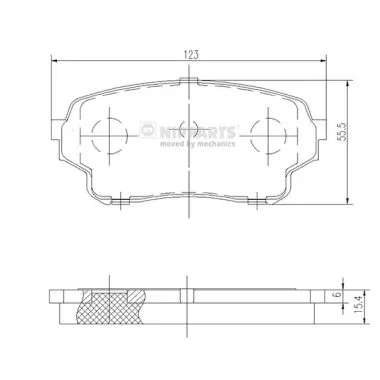 Колодки Q-top QF0123S цена, от 10.43 USD