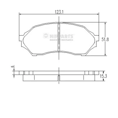 Купить GDB3193S TRW Колодки тормозные
