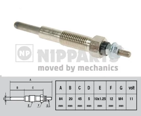 Свеча накала NGK DP21