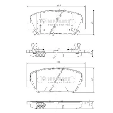 Колодки Opel 13329562 цена, от 59.43 USD