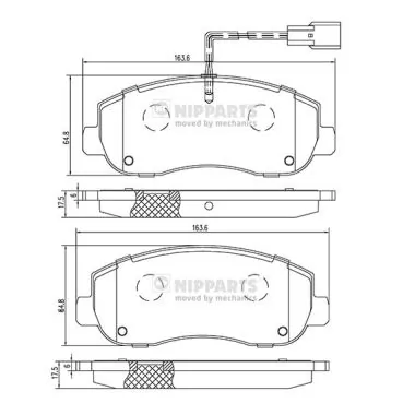 Тормозные колодки VALEO 302401